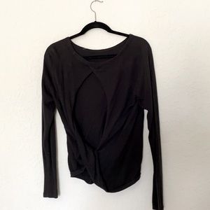 Sanctuary Open Back Sweater
